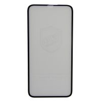 Защитное стекло для Apple iPhone XR (2.5D пластик/полная наклейка) <черный> ― Nsk.OnlineBazar.su