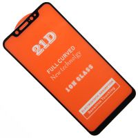 Защитное стекло для Xiaomi Mi 8 Pro (Explorer Edition) (2,5D/полная наклейка) <черный> ― Nsk.OnlineBazar.su