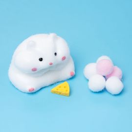 Игрушка антистресс Таба Сквиш Хомяк <белый>