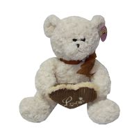 Игрушка мягкая Медведь Soomo Love (28см) <белый> ― Nsk.OnlineBazar.su