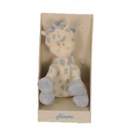 Игрушка мягкая жирафчик Baby Cuddles Серия Малыш (28см) <бело-голубой>
