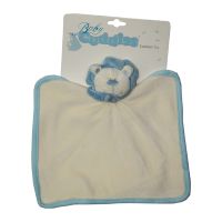 Игрушка мягкая салфетка Лев Baby Cuddles Серия Малыш <голубой> ― Nsk.OnlineBazar.su