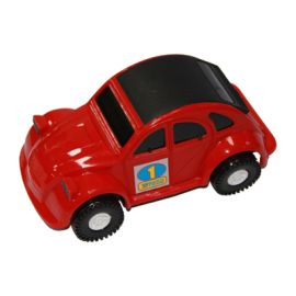 Игрушка пластиковая Автомобиль "жук" (22см) <красный>