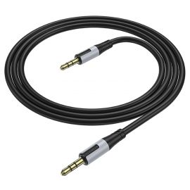 Кабель AUX 3.5 mm - 3.5 mm Borofone BL19 (1 м) <черный>