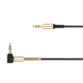 Кабель AUX 3.5 mm - 3.5 mm Hoco UPA02 (1 м) <черный>