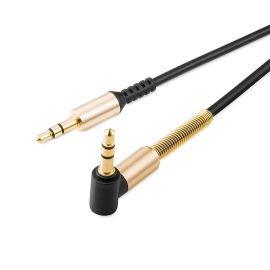 Кабель AUX 3.5 mm - 3.5 mm Hoco UPA02 (1 м) <черный>