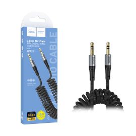 Кабель AUX 3.5 mm - 3.5 mm Hoco UPA33 (1.5 м) <черный>