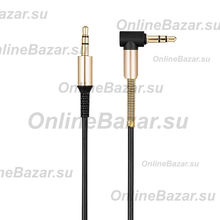 Кабель AUX Hoco UPA-02 (2 м.) <черный> ― Nsk.OnlineBazar.su