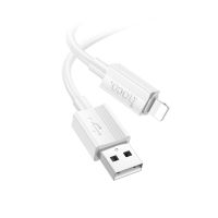 Кабель USB Apple Lightning Hoco X107 (1 метр) <белый> ― Nsk.OnlineBazar.su