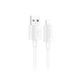 Кабель USB Apple Lightning Hoco X107 (1 метр) <белый>