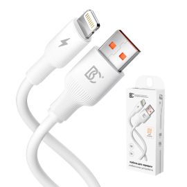Кабель USB Apple iPhone Lightning BC X81 Soft (PD) <белый>