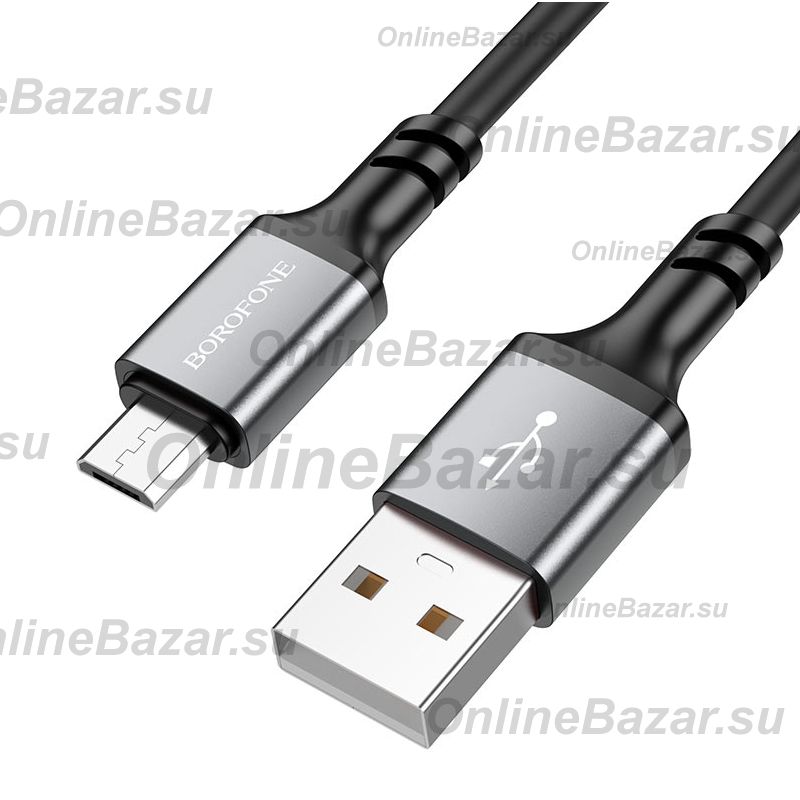 Кабель USB MicroUSB Borofone BX83 <черный> ― Nsk.OnlineBazar.su