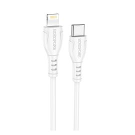 Кабель USB-C Apple iPhone Lightning Borofone BX51 (PD) <белый>