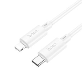 Кабель USB-C Apple iPhone Lightning Hoco X88 <белый>