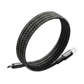 Кабель USB-C - Apple iPhone Lightning Remax C02-CL (30W/PD/1 метр) <черный>