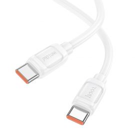 Кабель USB-C Type-C Hoco X115 (5A/240W/1 метр) <белый>
