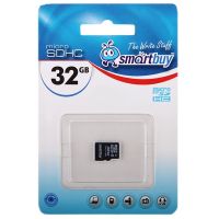 Карта памяти MicroSDHC 32 Gb CL10 Smart Buy в блистере без адаптера ― Nsk.OnlineBazar.su