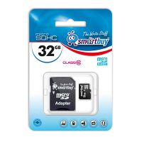 Карта памяти MicroSDHC 32 Gb CL10 Smart Buy в блистере с адаптером ― Nsk.OnlineBazar.su