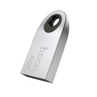 Карта памяти USB 16 Gb Hoco UD9 Insightful <серебристый> ― Nsk.OnlineBazar.su