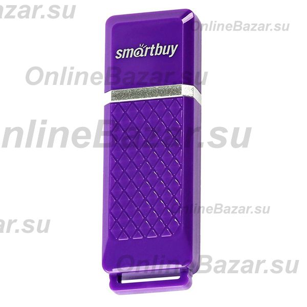 Карта памяти USB 16 Gb Smart Buy Quartz <фиолетовый> ― Nsk.OnlineBazar.su