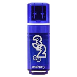 Карта памяти USB 3.0 32 Gb Smart Buy Glossy в блистере <темно-синий>