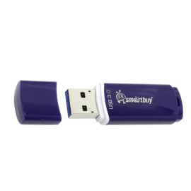 Карта памяти USB 3.0 64 Gb Smart Buy Crown <синий>