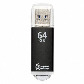 Карта памяти USB 3.0 64 Gb Smart Buy V-Cut <черный>