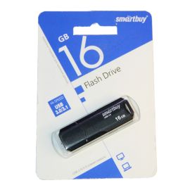 Карта памяти USB 3.1 16 Gb Smart Buy Clue <черный>
