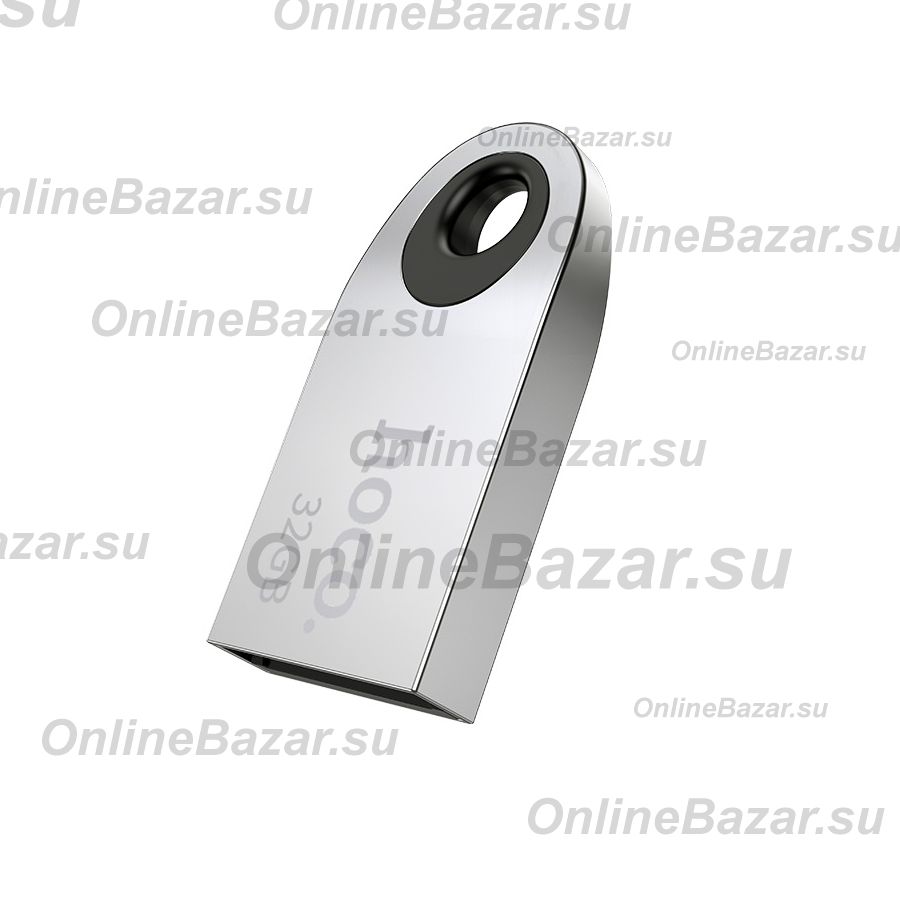 Карта памяти USB 32 Gb Hoco UD9 Insightful <серебристый> ― Nsk.OnlineBazar.su