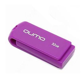 Карта памяти USB 32 Gb Qumo Twist <фиолетовый>