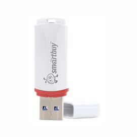 Карта памяти USB 32 Gb Smart Buy Crown в блистере <белый>