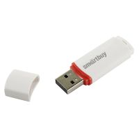 Карта памяти USB 64 Gb Smart Buy Crown <белый> ― Nsk.OnlineBazar.su