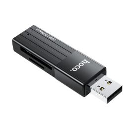 Карт-ридер Hoco HB20 (USB 2.0) <черный>