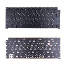 Клавиатура для ноутбука Apple MacBook Air 13 2018-2019 (A1932) (прямой Enter RU) <черный> (оригинал)