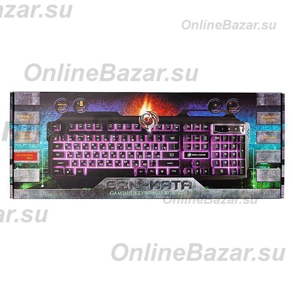 Клавиатура Dialog Gan-Kata KGK-25U <серебристый> ― Nsk.OnlineBazar.su