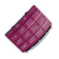 Клавиатура для Nokia X3-02 (Touch and Type) <розовый> ― Nsk.OnlineBazar.su