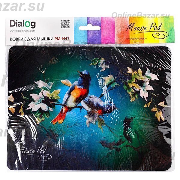 Коврик для компьютерной мыши Dialog PM-H17 Bird ― Nsk.OnlineBazar.su