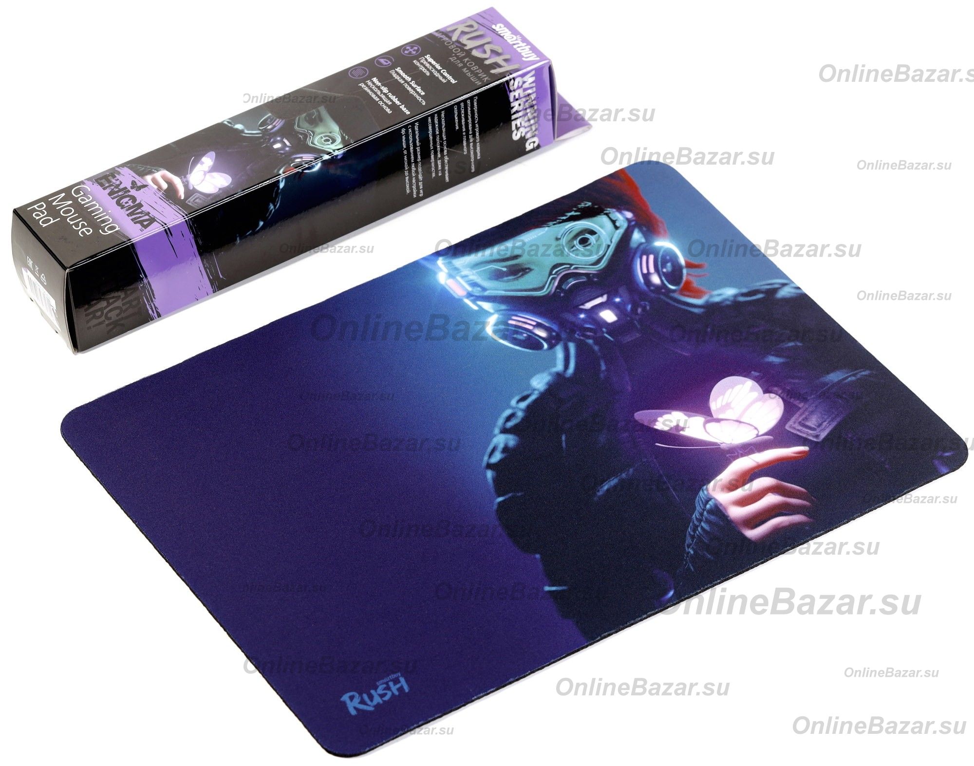 Коврик для компьютерной мыши Smart Buy SBMP-10G-EN RUSH Enigma M ― Nsk.OnlineBazar.su