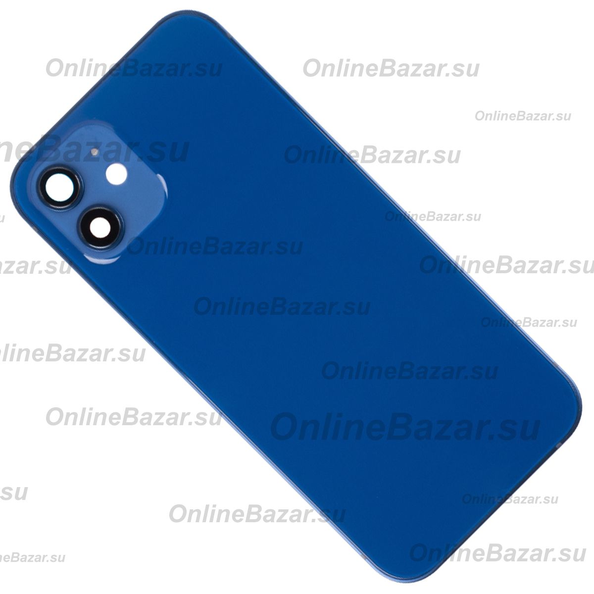 Корпус для Apple iPhone 12 (1 Sim) <синий> (оригинал) ― Nsk.OnlineBazar.su