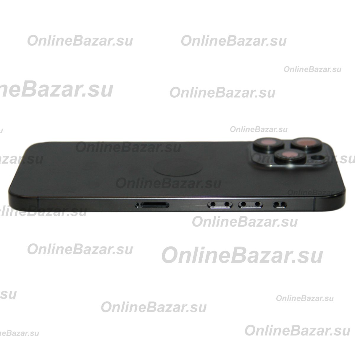 Корпус для Apple iPhone 15 Pro Max (1 Sim) <черный> (оригинал) ― Nsk.OnlineBazar.su