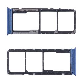Лоток Sim-карты для Xiaomi 25078PC3EG и карты памяти <синий>