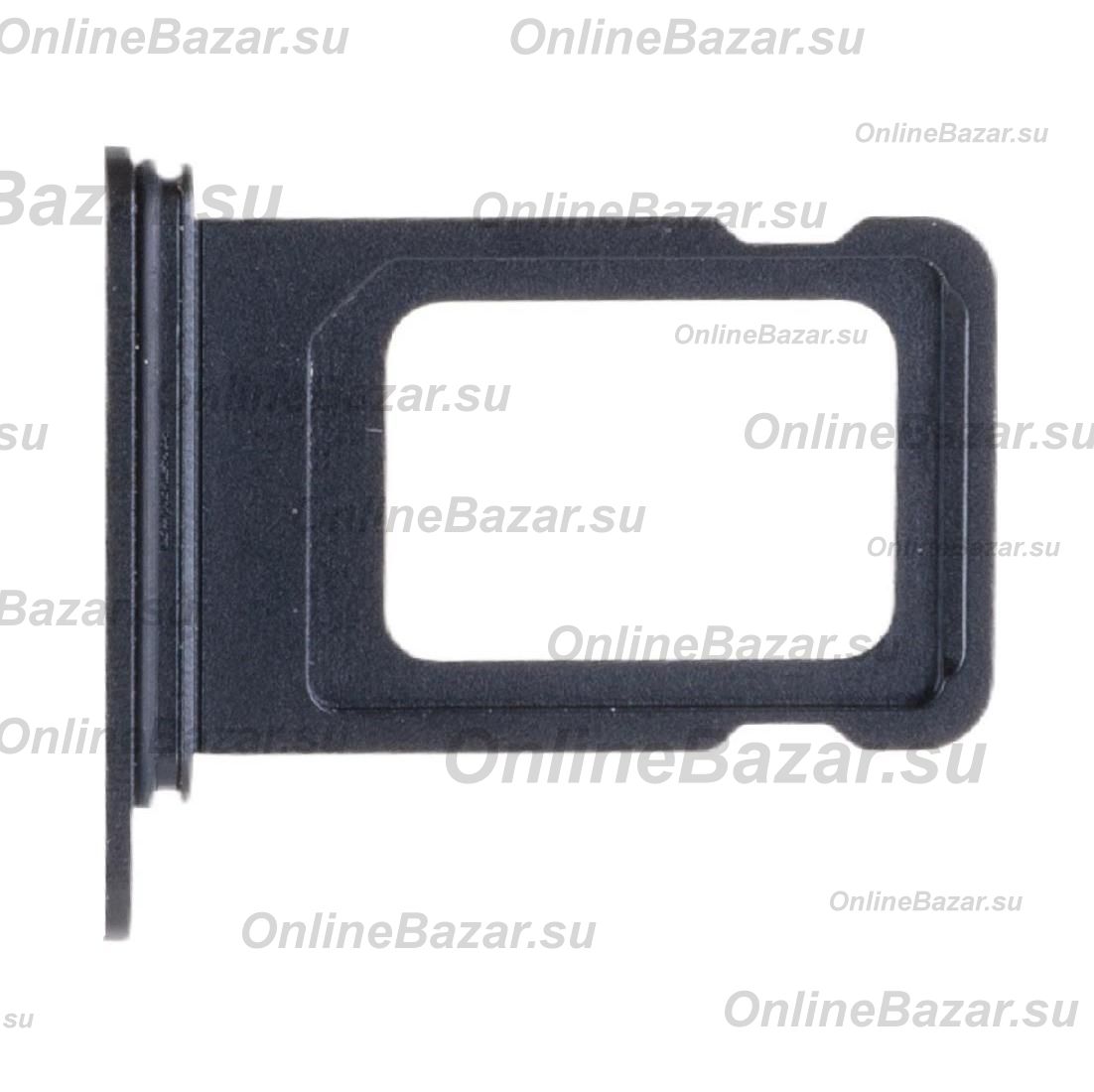 Лоток sim-карты для Apple iPhone 15 (1 Sim) <черный> ― Nsk.OnlineBazar.su