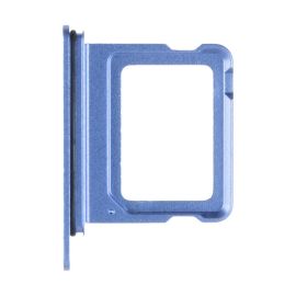 Лоток sim-карты для Apple iPhone 16 Plus (1 Sim) <голубой>