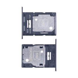 Лоток sim-карты для Samsung SM-A155F (Galaxy A15) <черный>