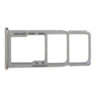 Лоток sim-карты для Samsung SM-A715F (Galaxy A71) и карты памяти <белый> ― Nsk.OnlineBazar.su