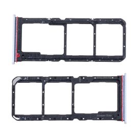 Лоток sim-карты для Tecno Spark 10 Pro (KI7) и карты памяти <белый>