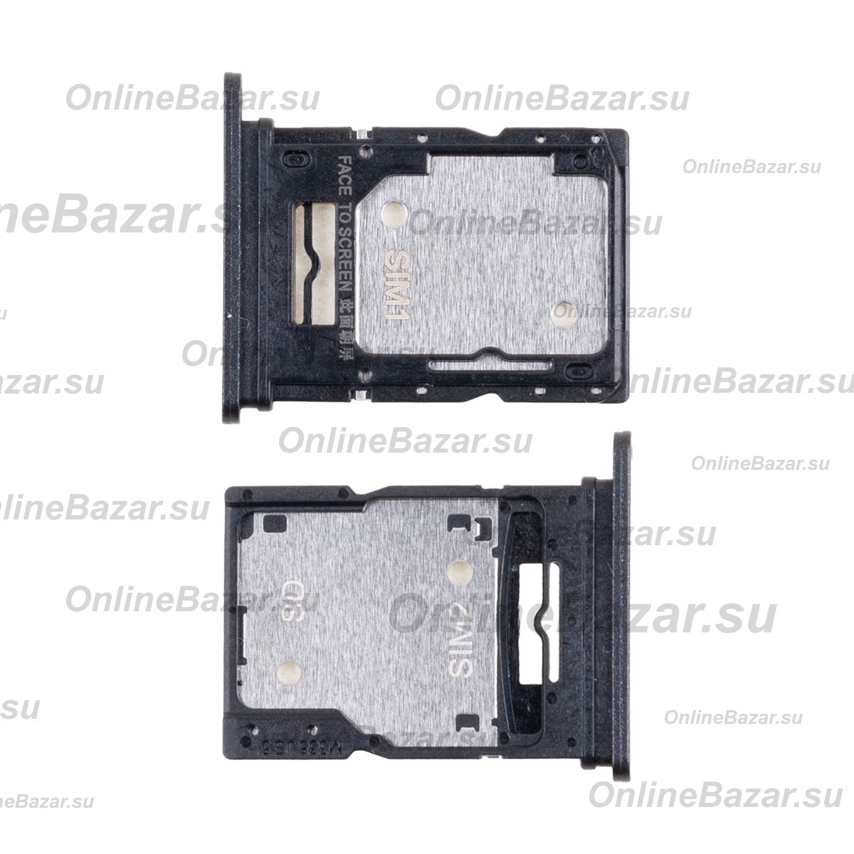 Лоток sim-карты для Xiaomi Redmi Note 13 <черный> ― Nsk.OnlineBazar.su