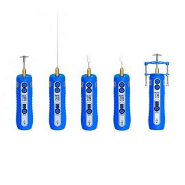 Машинка для удаления клея, резки, полировки Kaisi K-316B (6 насадок, 3 скорости, подсветка, 2000 mAh)