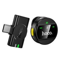Микрофон петличный Hoco L21 (USB-C) <черный> ― Nsk.OnlineBazar.su