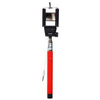 Монопод (палка) для селфи Cable 201 с зеркалом <красный> ― Nsk.OnlineBazar.su
